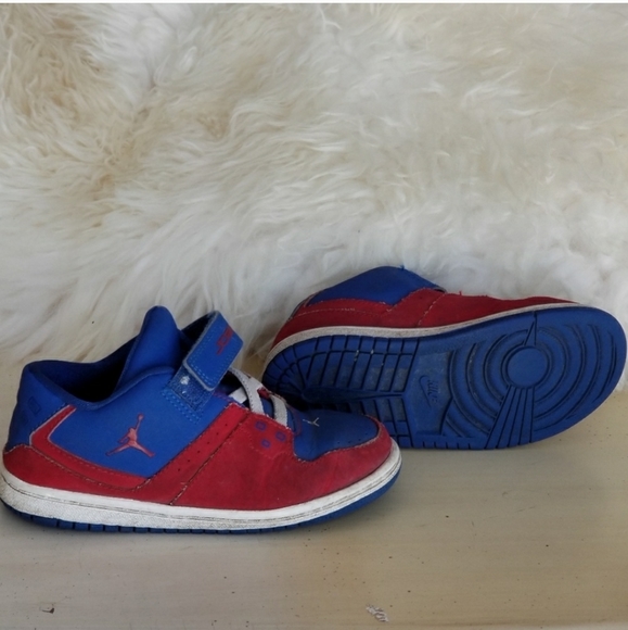 jordan shoes blue and red